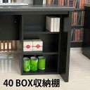 ☆8/10限定!全品15%OFFクーポン 学習棚 40BOX 収納棚 本棚 簡易棚 コンパクト ブラック シック EBコーティング フォースター F☆☆☆☆ 安...
