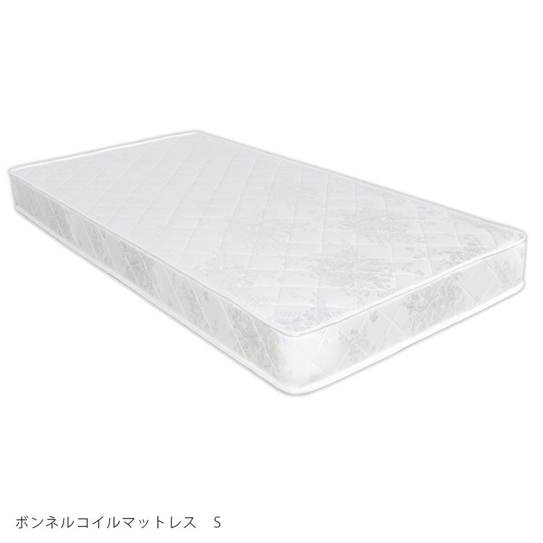 ▼28日限定！全品10％OFFクーポン マットレス マット ベッドマットレス シングルマットレス 高さ16cm 寝具 硬め ベッド用マットレス ボンネルコイル 厚み16cm シングル ボンネルコイルマットレス ボンネル ジャガード生地 クリスマス