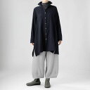 綿ウール前開きロングブラウス155-35 Series ロングブラウス 綿 ウール 前開き 暖かい 女物 女性 レディース お手軽 おしゃれ かわいい 綺麗 カラフル
