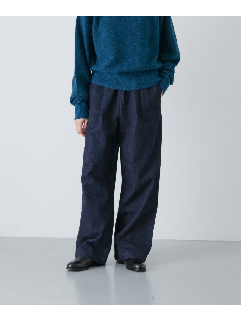 デニムイージーパンツ かぐれ カグレ パンツ その他のパンツ【先行予約】*【送料無料】[Rakuten Fashion]