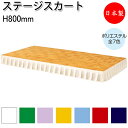 ステージスカート ステージカーテン 幕 高さ80cm用 布製 ポリエステル 長さオーダー制 ポータブルステージ ステージ台 舞台 AL-0035