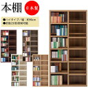 コミックシェルフ 本棚 ハイタイプ 壁面収納棚 書庫 オープンラック システム収納 飾り棚 段違い 可動棚 木目調 リビング ダイニング 寝室 シンプル FM-0068