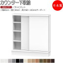 【室内搬入サービス付】 【日本製】 カウンター下収納 すきま収納 引戸シリーズ 幅80cm 奥行30cm キャビネット 板扉 スライド扉 国産 サイズオーダー ...