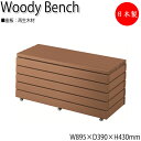 【法人送料無料】 【日本製/業務用】 屋外用ベンチ ガーデンチェア 長いす アウトドアベンチ 幅89.5cm 肘なし レイアウト 組み合わせ自由 リサイクル 再...