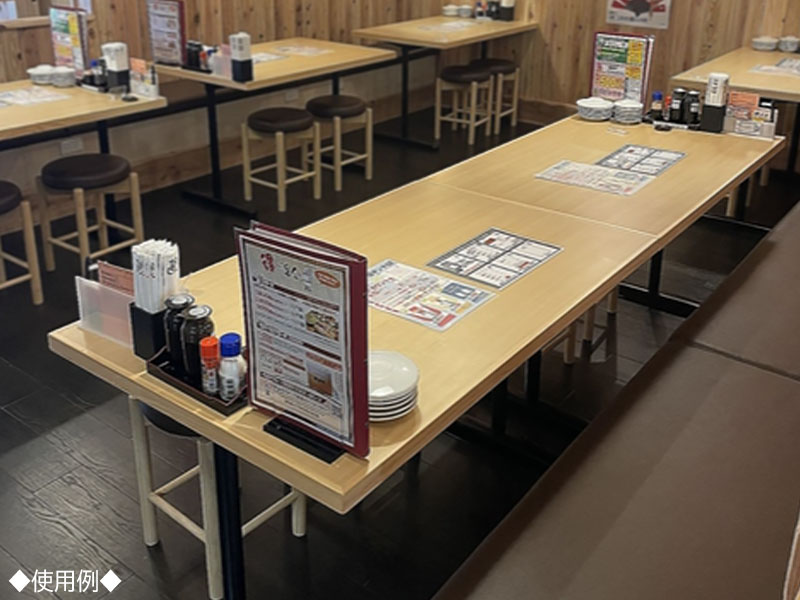 【法人送料無料】 【日本製/業務用】 テーブル用パーツ 脚のみ スチール脚 対立脚 アジャスター付 黒塗装 黒 ブラック ミーティングテーブル 机 ダイニングテーブル モダン 業務用 日本製 MT-2678 [3]