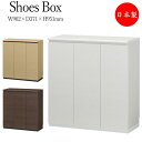 【送料無料】 シューズボックス シューズケース くつ箱 開き戸 幅90cm 高さ95cm 移動棚 8枚付 SR-0427