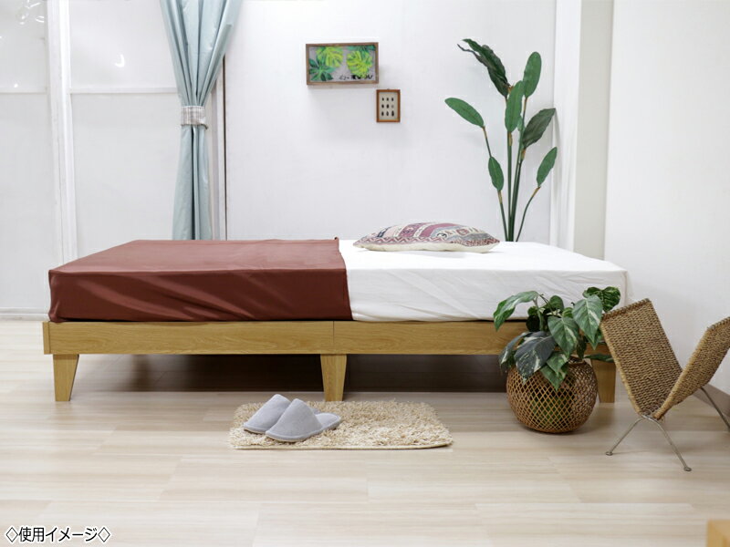 【法人送料無料】 【日本製】 木製プレインベッド ヘッドレスタイプ ベッド マットレス付シングル Sサイズ 幅97 奥行195cm 木製 黒 ブラウン ホワイト ナチュラル TM-0203