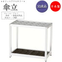 【法人送料無料】 【業務用】 傘立て レインラック アンブレラスタンド 傘立 ラック 収納 幅56cm 差込口18個 18本収納可能 アルミ製 傘枠 シルバー グレー UT-0150