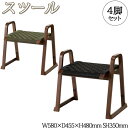 【送料無料】 【業務用】 4脚セット 和室 スツール 座椅子 背なし 座高35cm スタッキング 積み重ね 法要 法事 葬儀 葬祭 和風 寺院 葬祭会館 寺社仏...