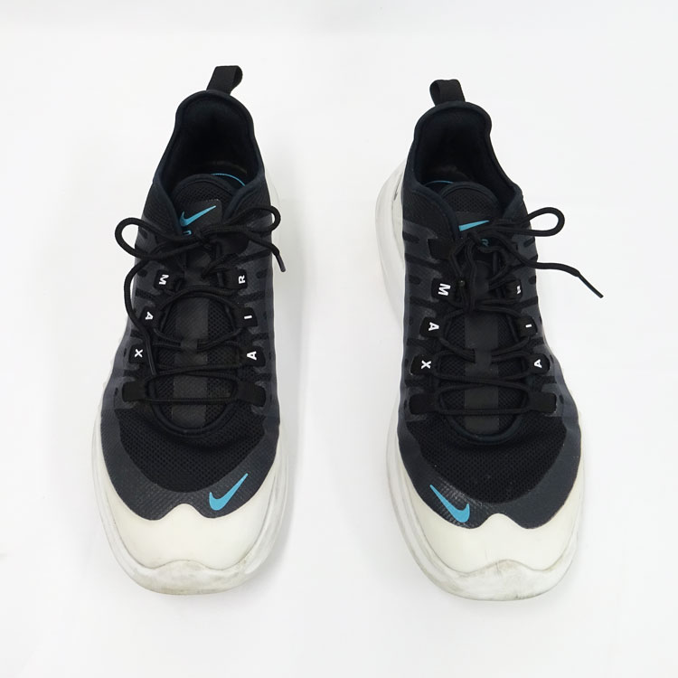【中古】 NIKE(ナイキ)スニーカー AIR MAX AXIS ブラック×ブルー 28.0cm AA2146-012ナイキ 2019Fallモデル エアマックス ティールネブラ (990)