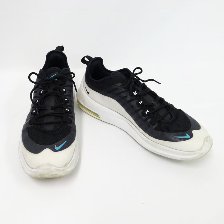 【中古】 NIKE(ナイキ)スニーカー AIR MAX AXIS ブラック×ブルー 28.0cm AA2146-012ナイキ 2019Fallモデル エアマックス ティールネブラ (990)