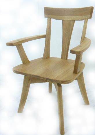 （ブラックフライデー）ダイニングチェア 回転 肘付き 360度 （回転式肘付きチェアー単品） 木 天然木 ..