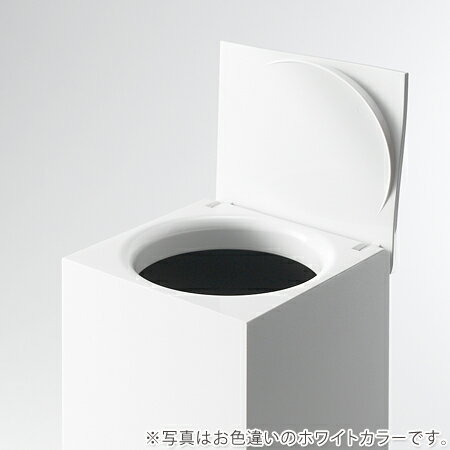 トイレ用 ゴミ箱 コーナーポット トイレポット ブラック トイレ用品 トイレ収納 トイレ棚 トイレラック トイレ収納棚 トイレの収納 トイレ おしゃれ 北欧