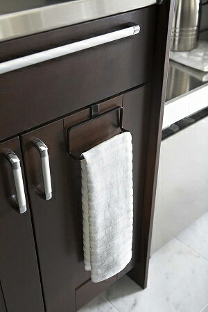 6780 キッチンタオルハンガー タワー ブラック 雑貨 山崎実業 06780 [205158]