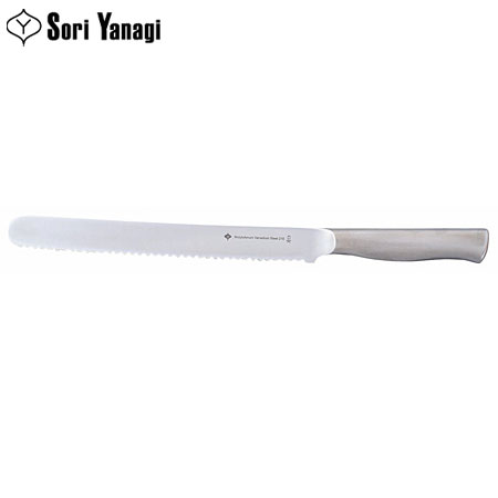 【週末SALE 11/30まで/100円OFFクーポン】パンきり包丁 21cm 柳宗理 ブレッドナイ ...