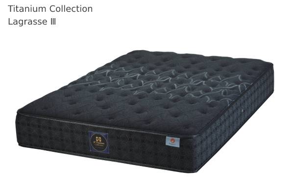 【シーリーベッド正規販売店】 JPチタンコレクション LAGRASSE3(ラグラス3)マットレス単体のみ セミダブルロングサイズ(SDL)長さ2030タイプ