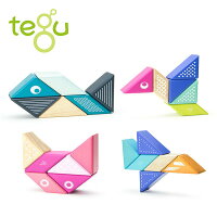 tegu(テグ) マグネットブロック 磁石 知育玩具6ピース 対象年齢0歳から TYTU00202/01/03/04 おもちゃ クリスマス 誕生日 赤ちゃん ベビー 木製 天然木 木のおもちゃ マグネット 磁石 ごっこ遊び 0歳 男 女 積み木 つみき