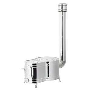 ステンレス 時計1型薪ストーブセット ASS-60 カマド かまど 釜戸 薪ストーブ ホンマ製作所 HONMA 通販格安セール情報 楽天 通販