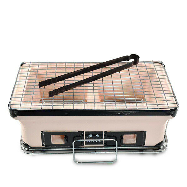 炭火しちりん(角型ワイド) 七輪 シチリン バーベキューコンロ 卓上 キャンプ用品 三和金属 通販格安セール情報 楽天 通販
