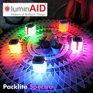 Packlite Spectra ѥå饤 ڥȥ ߥ  顼ż ɿLED󥿥 LUM-PLSPB 1000mAh 󥿥 ¿ǽ󥿥 LED饤 Ĵ8ʳ ȥɥ  顼ѥͥ ӽŴ  LuminAID ̵