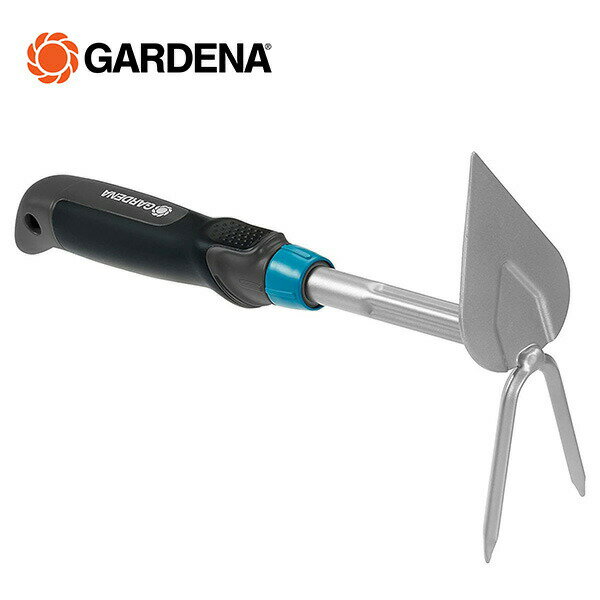 ガルデナ(GARDENA)手鍬 ハート型 爪2本 Comfort 8955-20 967096101 本体サイズ 幅28.8×奥行6×高さ16.9cm　重量220g 材質 高品質スチール製、Duroplastコーティング 仕様 ●原産国：ドイツ 商品説明 ●幅：6cm ●材質：高品質スチール製で、DuroplaSt(繊維で強化された樹脂プラスチック)コーティングにより腐食を保護 ●特長：握りやすい柔軟なプラスチック素材でできた使いやすい形状の柄は、手にフィットしやすいまたこの柄の端には角度が付けられ滑りを防止 ●配送物の内容：GARDENAコンフォートハンドホウ ×1 ●※イメージ写真に、関連品が含まれる場合がありますが、お届けの商品は特に記載のない限り、TOP写真の商品のみです● ガルデナ(GARDENA)の国内正規品ですので、並行輸入品と異なり正規サポートを受けることができます●最大25年保証 商品補足説明 YAMAZEN ヤマゼン 山善 通販 GARDENA　ガルデナ　ガルディナ　園芸　庭　ガーデニング　庭いじり 手鍬 手 爪 鍬作業 ハート型刃 柄 作業 両用鍬 GARDENAハート型爪 作業幅 品質スチール製 角度 花壇 形状 フィット 端2026/04/27 更新 ガーデニング・農業 ランキング