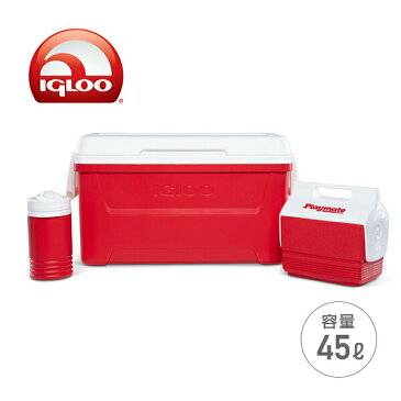 ラグーナ 48 コンボ (45L) #50065 レッド クーラーボックス クーラーバッグ アウトドア キャンプ スポーツ 釣り イグルー(IGLOO) ★国内正規品★ 【送料無料】