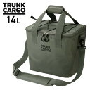 トランクカーゴ ソフトクーラーバッグ 14L ショルダーストラップ付き GHON207 モスグレー TRUNK CARGO 保冷バッグ クーラーバッグ クーラー...