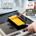 【P10倍 6/11 9:59迄】 卵1個で! 鉄の玉子焼き器 SM-395003 ガス火 IH対応 エッグパン フライパン 鉄製 たまご焼き タマゴ焼き 卵焼...