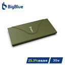 Bigblue ソーラーチャージャー 30W B503 充電 バッテリー モバイルバッテリー 太陽光発電 太陽光パネル 節電 停電 防災 コンパクト Bigblue Tech ビッグブルーテック 【送料無料】