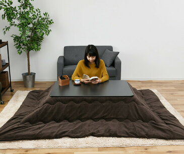 こたつ テーブル こたつテーブル 折りたたみこたつ カジュアルこたつ 完成品 105×75cm 長方形継脚付き リバーシブル天板 HFL-F1054H(LH)/YHFL-1055H(B)* 折脚こたつ 折れ脚こたつ おりたたみ 折り畳み かわいい 家具調 山善 YAMAZEN 【送料無料】