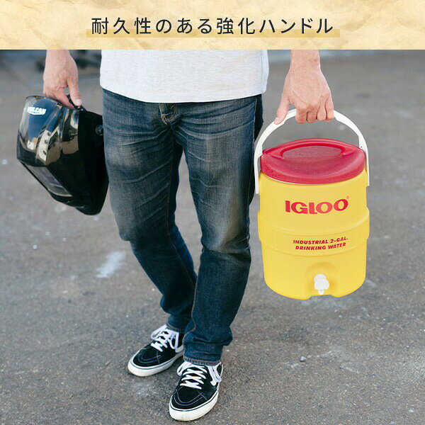 【在庫限りの大特価】イグルー ウォータージャグ キャンプ おしゃれ 3ガロン(11L) スポーツジャグセット 431/131485 アウトドア キャンプ バーベキュー 観戦 スポーツ 水 タンク キャンプ用品 部活動 保冷 IGLOO イグルー 【送料無料】 kagustyle-10047183 e家具スタイル サンプル画像3