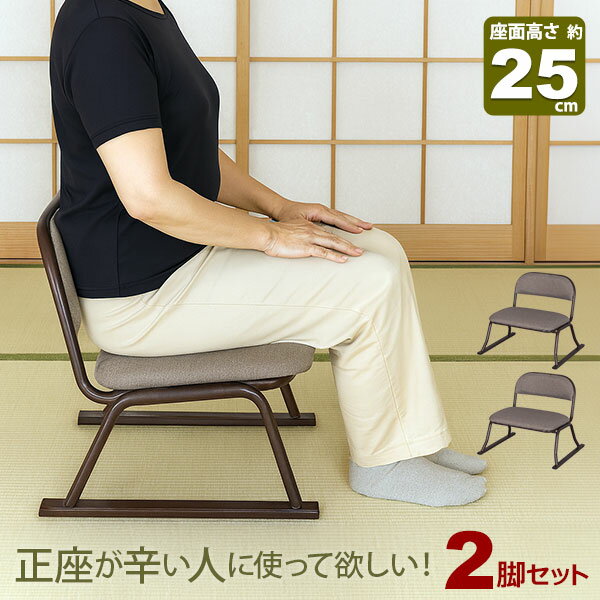 楽天市場】座椅子 2脚 セットの通販