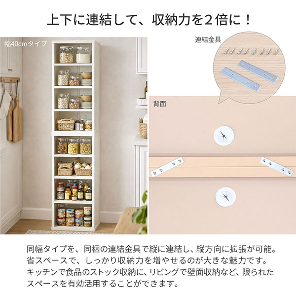 収納棚 幅60cm 奥行40cm セレクトエシカ9060(SS-9060EC) 幅58.9cm 奥行き39.9cm 高...