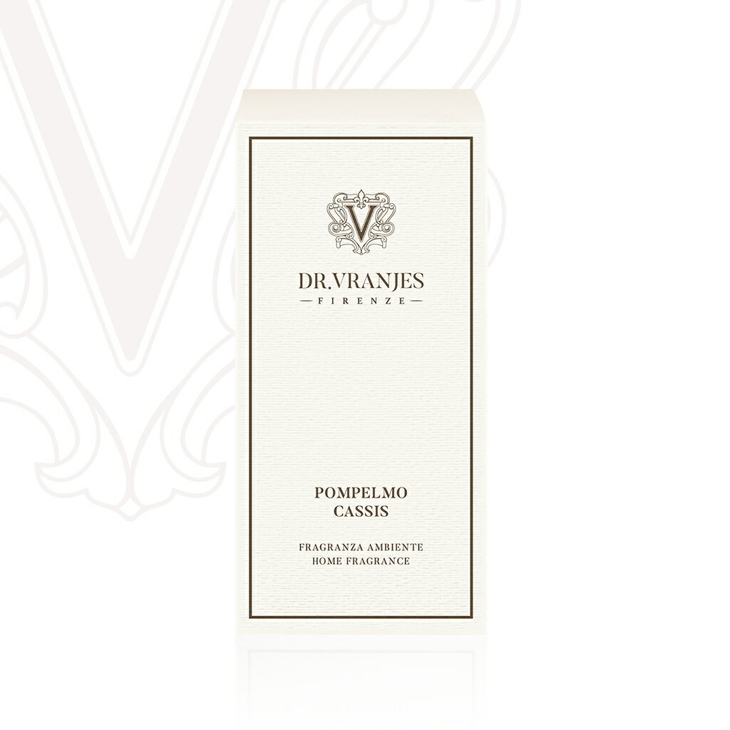 【DR. VRANJES】POMPELMO CASSIS〔ポンペルモ・カシス〕250ml　ホームフレグランス　ルームフレグランス　アロマディフューザー　芳香剤　自然派フレグランス渡辺美奈代愛用