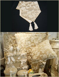 テーブルランナー・Heirloom_フラワー_クラシッ