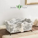 脚付小物入れ　Toile de Jouy　クラシックコレクション　Jennifer Taylor　ジェニファーテイラー　ボックス渡辺美奈代セレクト