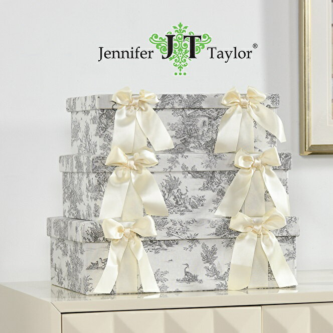 ボックス3Pセット　クラシックコレクション　Toile de Jouy　トワルドジュイ　Jennifer Taylor　ジェニファーテイラー