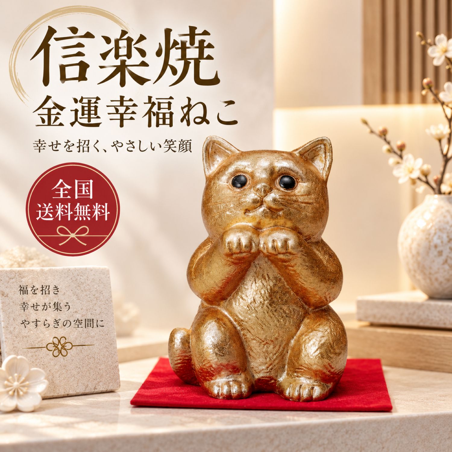 楽天市場】金銀招き猫の通販