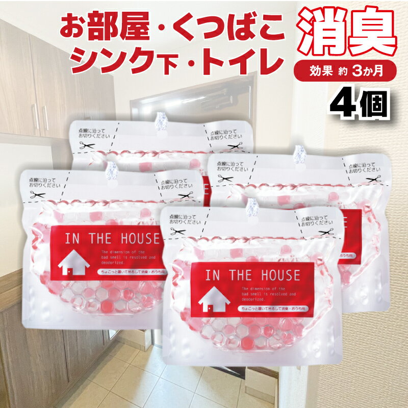 防カビ 浴室 寝室 リビング トイレ 消臭 カビ予防 天然成分 天然由来成分 BB菌 防カビ剤 納豆 バイオ 部屋 掃除 ちょこっと置いて吊るしてシリーズ 消臭 おうち用(4本セット)のサムネイル