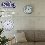 『レビュー投稿で選べる特典』 壁掛け時計 直径40cm DULTON ダルトン 「Wall clock Northrop G-40 WD」 ウォールクロック ノースロップ K725-926WD 時計 壁掛け 掛け時計 シンプル レトロ ヴィンテージ アンティーク おしゃれ デザイン インテリア 雑貨