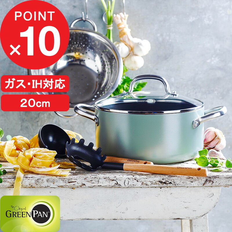ڥӥ塼ŵ GREENPAN  ᥤե 㥻 20cm դ  㥻 ξ 20cm PFOAե꡼ ...