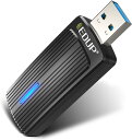 EDUP USB WiFi 6 無線LAN 子機 1800Mbps USB3.0 WIFIアダプター デュアルバンド 802.11ax技術 2.4Ghz/5Ghz 高速通信Windows11/10/7対応 PC/Desktop/Laptop