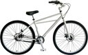 【~40.0kg】INZIST BICYCLE 26インチクルーザー SS ホワイト SS-WH◆