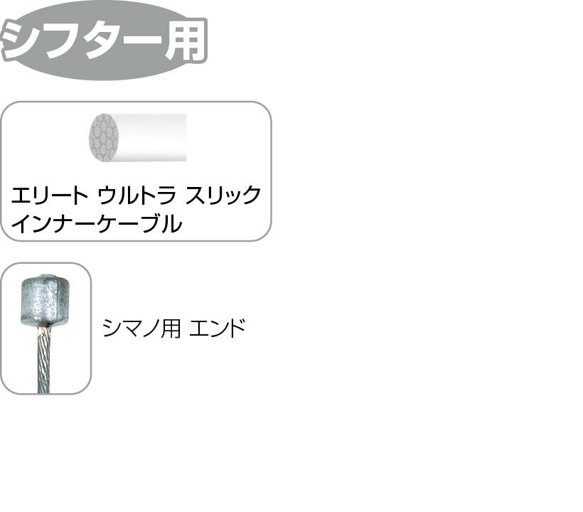国内正規品 ジャグワイヤー JAGWIRE エリート シフトインナーケーブル シフトイン...