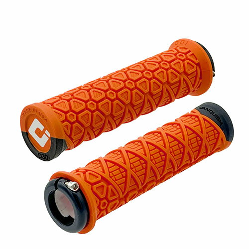 国内正規品 オーディーアイ odi バンキッシュ V2.1 ロックオングリップ オレンジ VANQUISH V2.1 LOCK-ON GRIPS D33VSO-B お取り寄せ◆