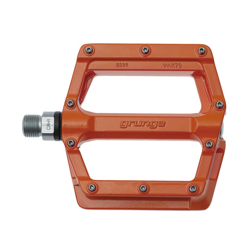 国内正規品 沖縄・離島配送不可【80】grunge グランジ スクイントペダル アルミ オレンジ G04PDL00304 お取り寄せ◆(4)