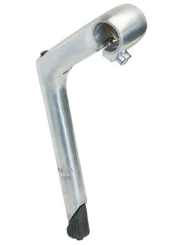 クルーザー系自転車に適したクイルタイプのスレッドステムです。バークランプ径25.4mm、突き出し長100mm、角度120°のオーソドックスな設計で、快適な乗車姿勢をサポート。クランプ部はクローズドタイプで、ハンドルバーをしっかり固定できます。アルミ合金製で、軽量かつ高剛性。コラム径22.2mm、有効長115mm。街乗りやレストア、カスタムにもおすすめの実用的なステムです。 ● ヘッド : A356 ダイキャスト アルミ合金 ● 突き出し長 : 100mm ● コラム長 : 181mm( 有効長 : 115mm) ● コラム径 : Ø22.2mm ● バークランプ径 : Ø25.4mm ● アングル : 120度 ● 390g ■画像はイメージです。商品の色は画面の見え方等により、実物とは異なる場合があります。 ■複数のサイズが用意されている商品では、代表的なサイズの画像のみ掲載されている場合があります。 ■ロゴデザイン等が予告なく変更される場合があります。 ■商品は玄関までのお届けのみです。取付・設置・引取は含まれておりません。 ■商品の仕様やメーカー保証内容等、詳細につきましては、メーカーホームページや、メーカーカタログ等で必ずご確認の上、ご注文をお願いします。 ■商品発送後（お取り寄せ商品はメーカーへの発注完了後）のキャンセルは承っておりません。また、お客様のご都合によるキャンセルも承っておりません。こちらの商品は、通常在庫が少数になっております。ご注文のタイミングによっては、メーカーお取り寄せの場合もございます。その際は、メーカーからの入荷後の商品発送となります。メーカー欠品・完売時は、ご注文のキャンセルをお願いさせていただくこともございます。あらかじめご了承のうえでご注文いただけますよう、お願いいたします。