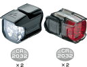国内正規品 沖縄・離島配送不可【80】LPF11300 TOPEAK ヘッドライト ホワイトライト レース & リアライト レッドライト レース コンボ △△2...