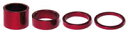 国内正規品 沖縄・離島配送不可【80】CHRIS KING クリスキング HEADSET SPACER 1-1/8 PHS213R 300493 レッド お取り...