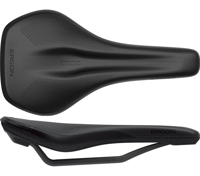 国内正規品 ERGON エルゴン SR Allroad Core Pro Carbon Men M/L SR オールロード コア プロ カーボン メン M/Lサイズ サドル ブラック SDL33001 ○△2 お取り寄せ◆